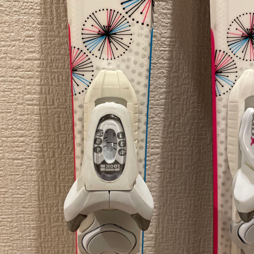 スキー120cm　靴22cm ストック　ロシニョール　サロモン　ジュニア　子ども