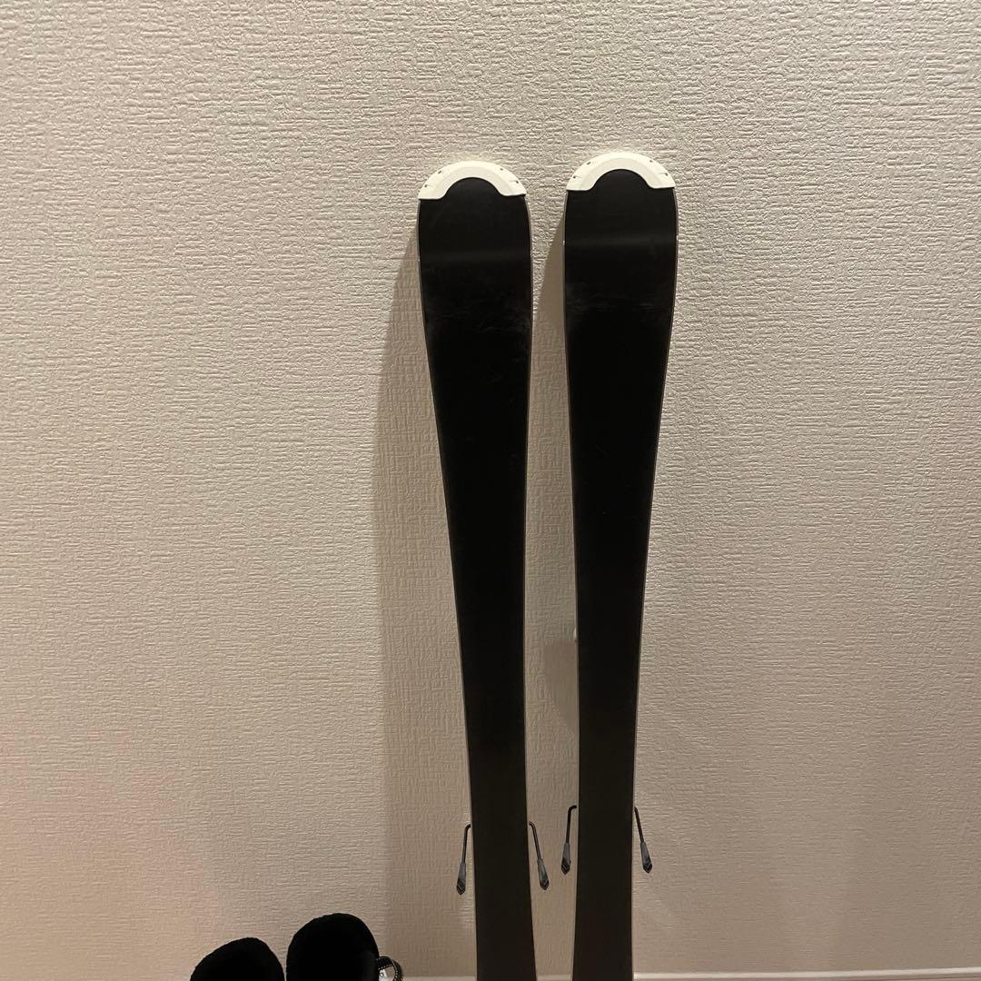 スキー120cm　靴22cm ストック　ロシニョール　サロモン　ジュニア　子ども