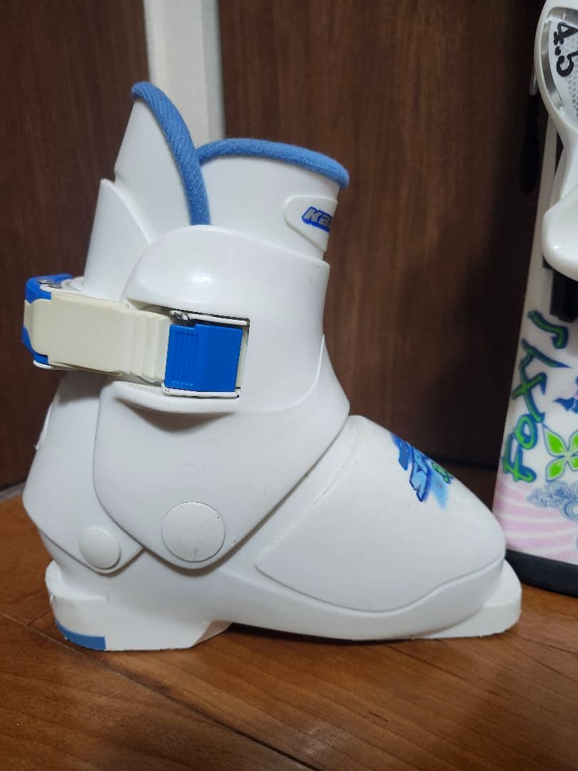 mana　スキー板　80cm　 ブーツ　17cm　ストック 70cm