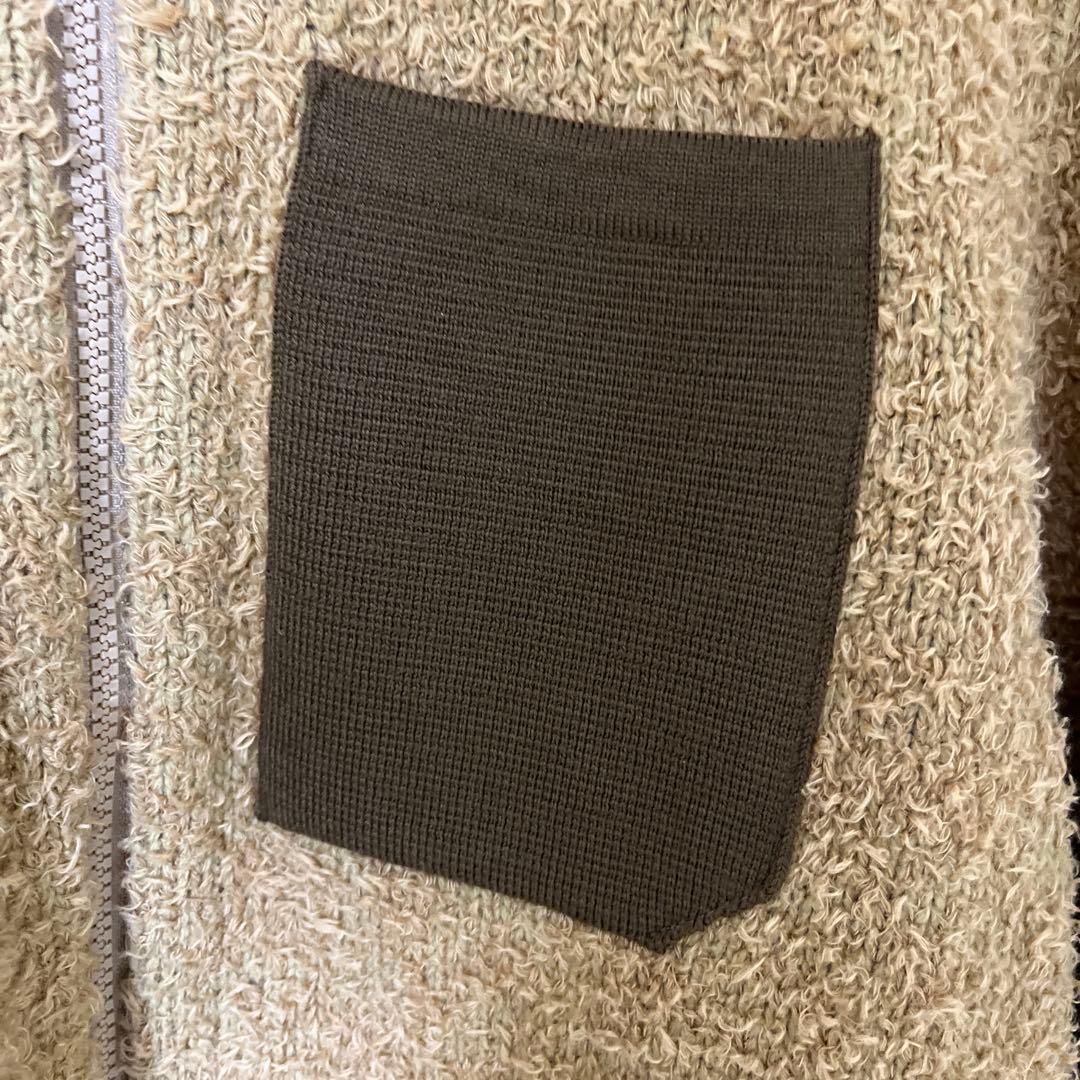 ジャーナルスタンダードラックス　yonetomiニットフリースブルゾン