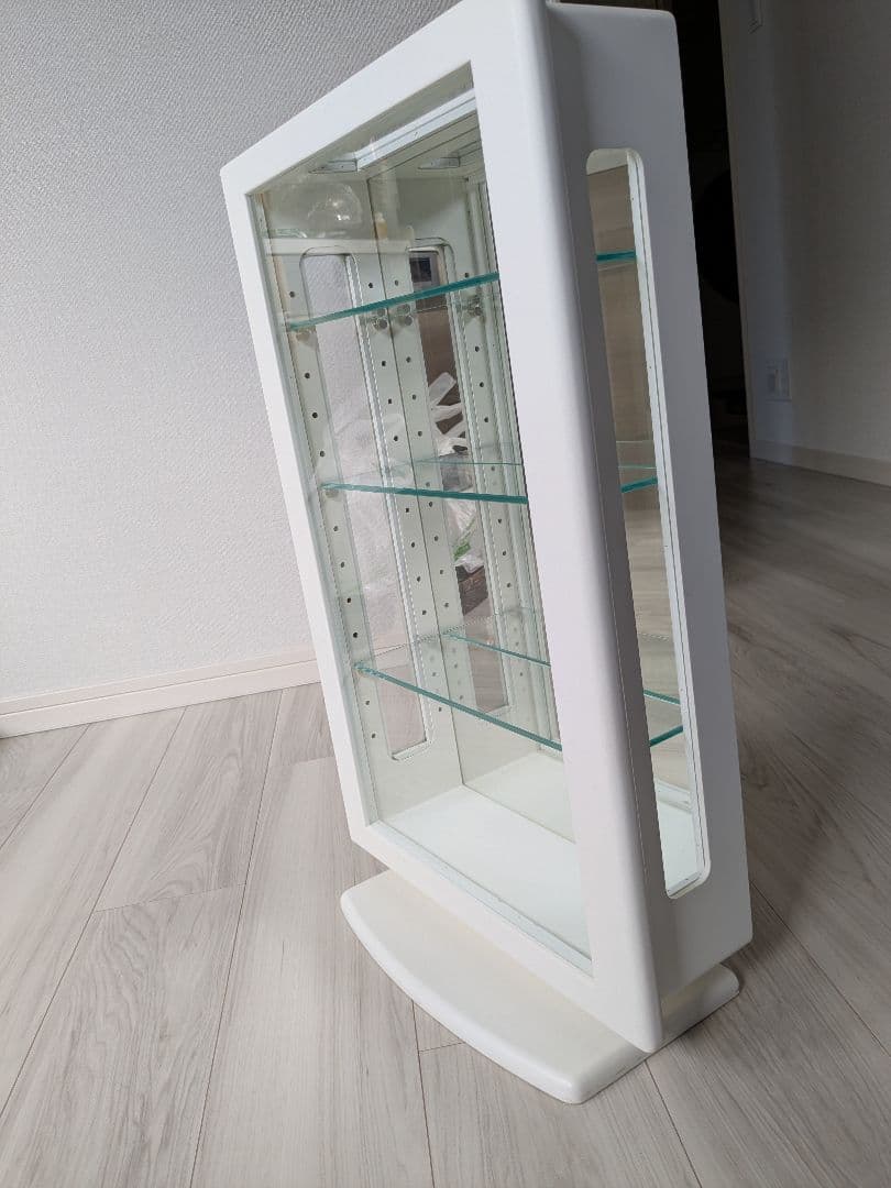 カルトーネ ガラスケース W-B PW　ディスプレイケース コレクションケース