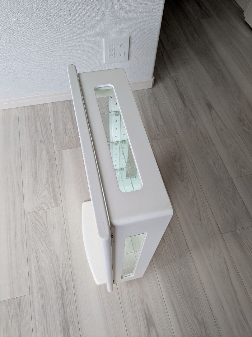 カルトーネ ガラスケース W-B PW　ディスプレイケース コレクションケース