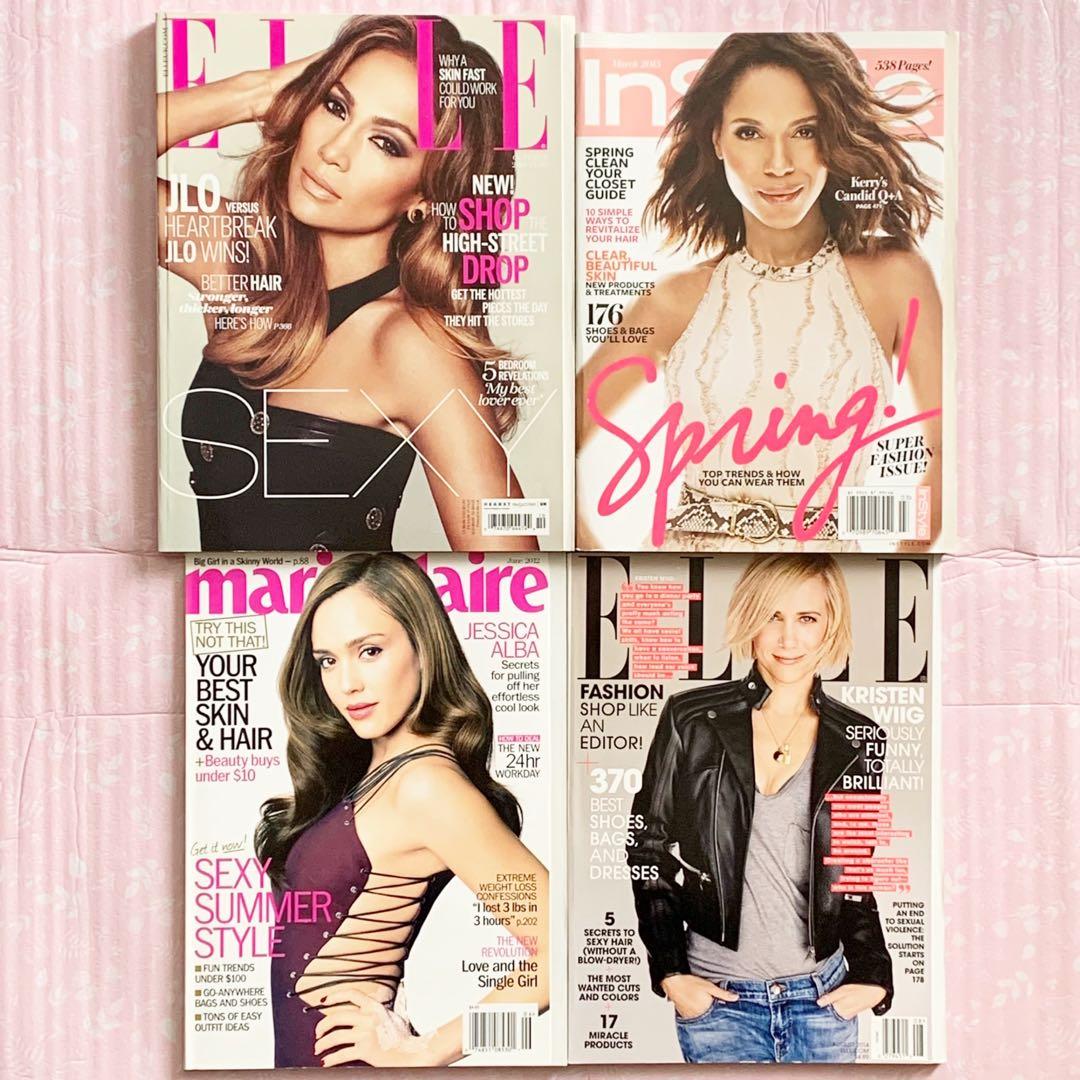 洋雑誌14点セット InStyle ELLE MarieClaire