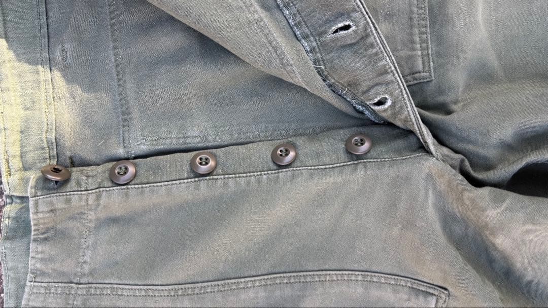 ベイカーパンツ　60s コットンサテン