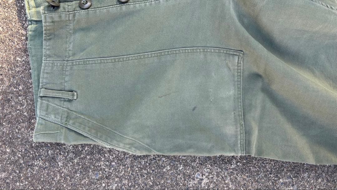 ベイカーパンツ　60s コットンサテン