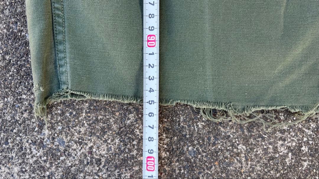 ベイカーパンツ　60s コットンサテン