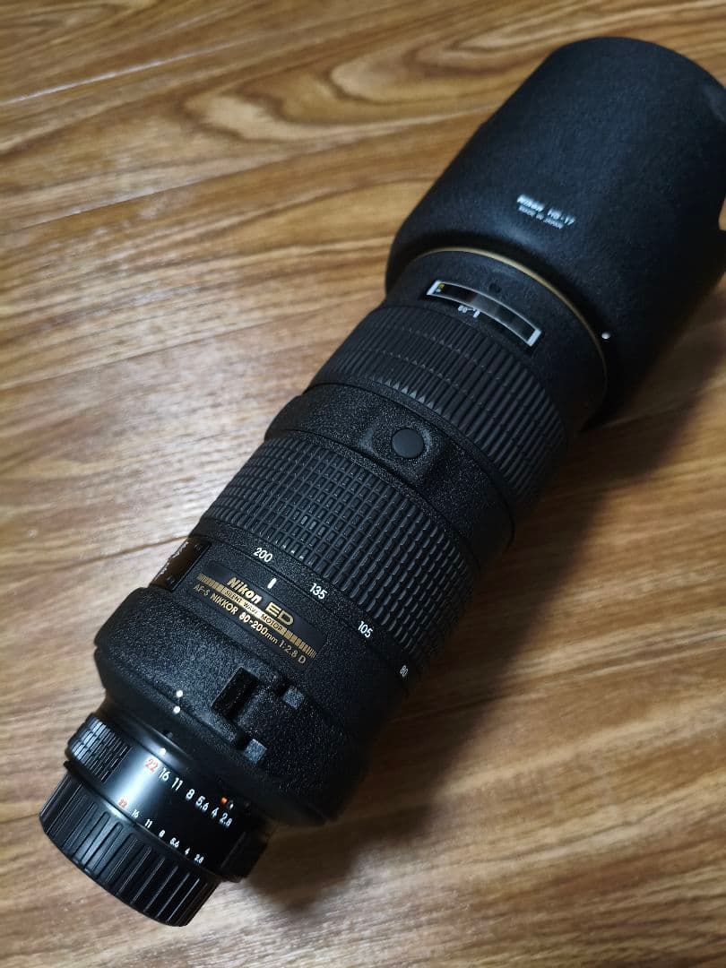 レンズ(ズーム) af-s nikkor 80-200mm f2.8 d