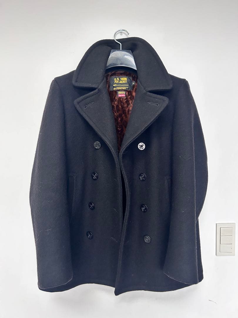 supreme Schott ピーコート