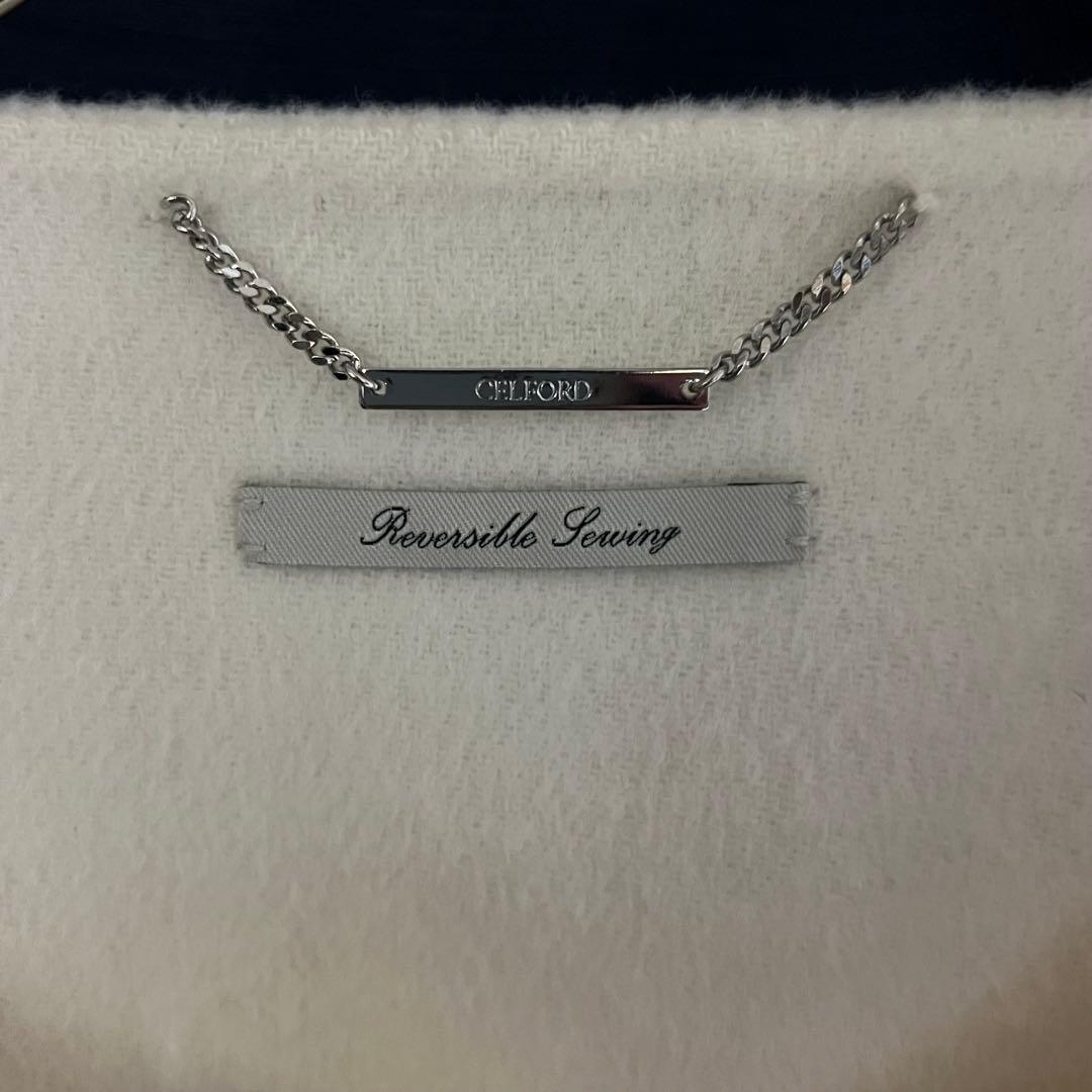 も*ん様 【新品タグ付き】CELFORD セルフォード　ファーポケット　ケープ