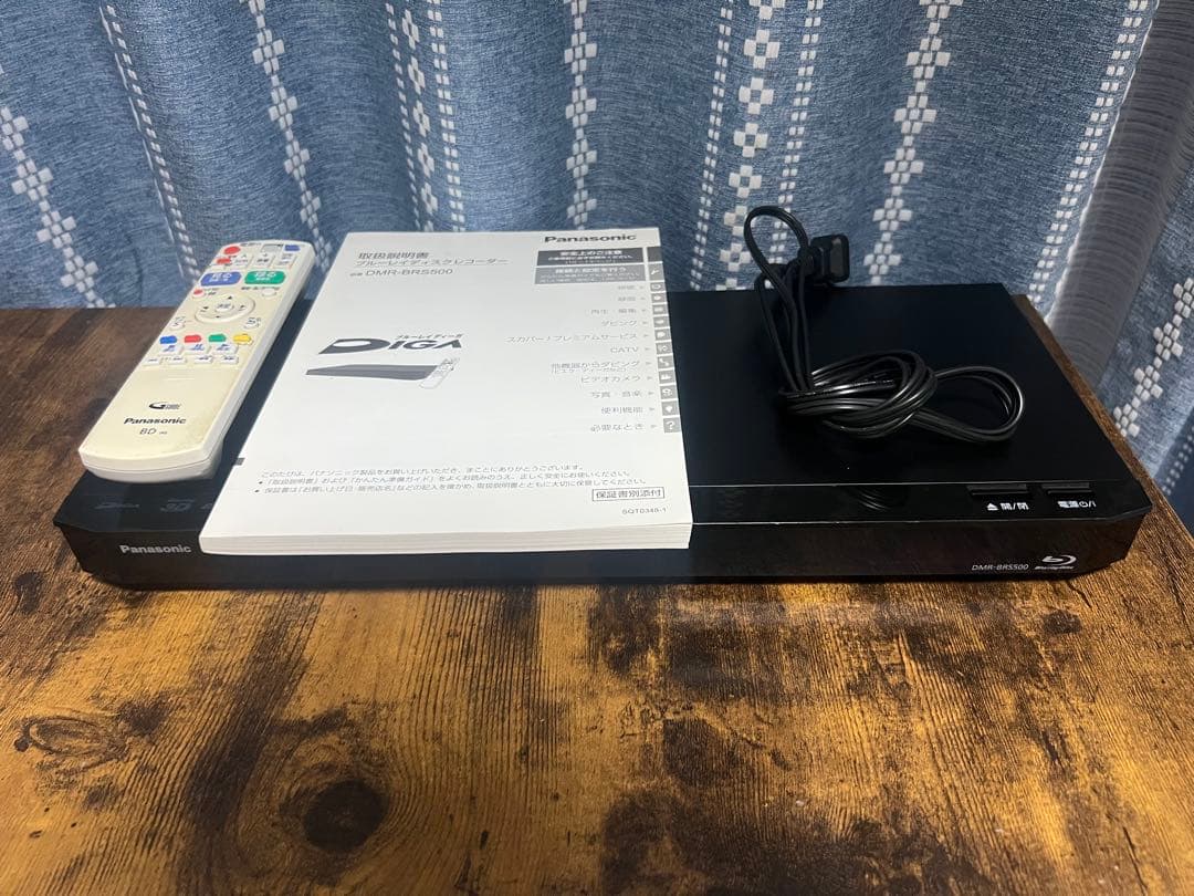 【良品】パナソニック ブルーレイレコーダー DMR-BRS500