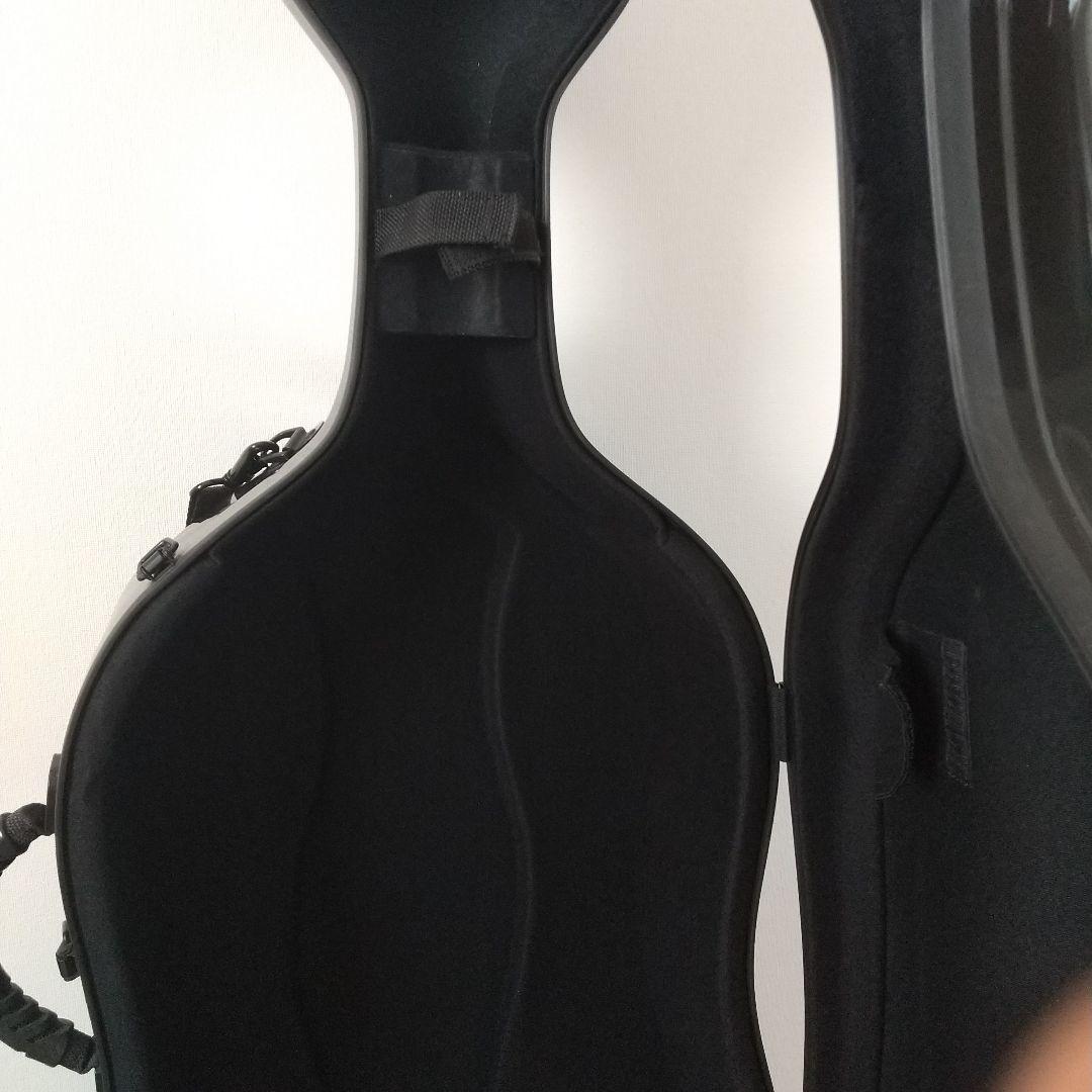 チェロ ハードケース 色ブラック4/4 東洋プリュームファイバー