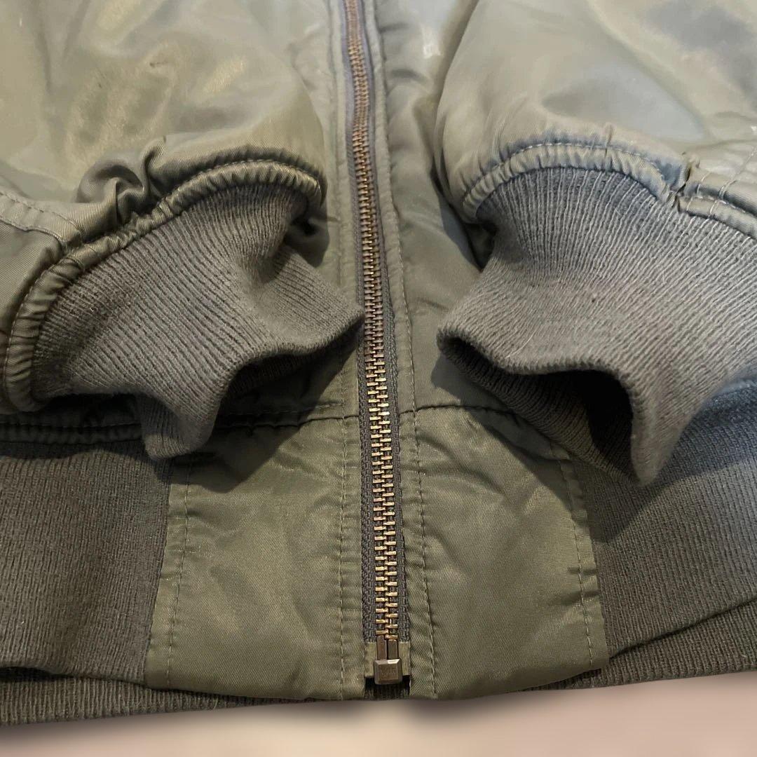 90S OFFROAD MA-1 フライトジャケット 短丈 サイズM