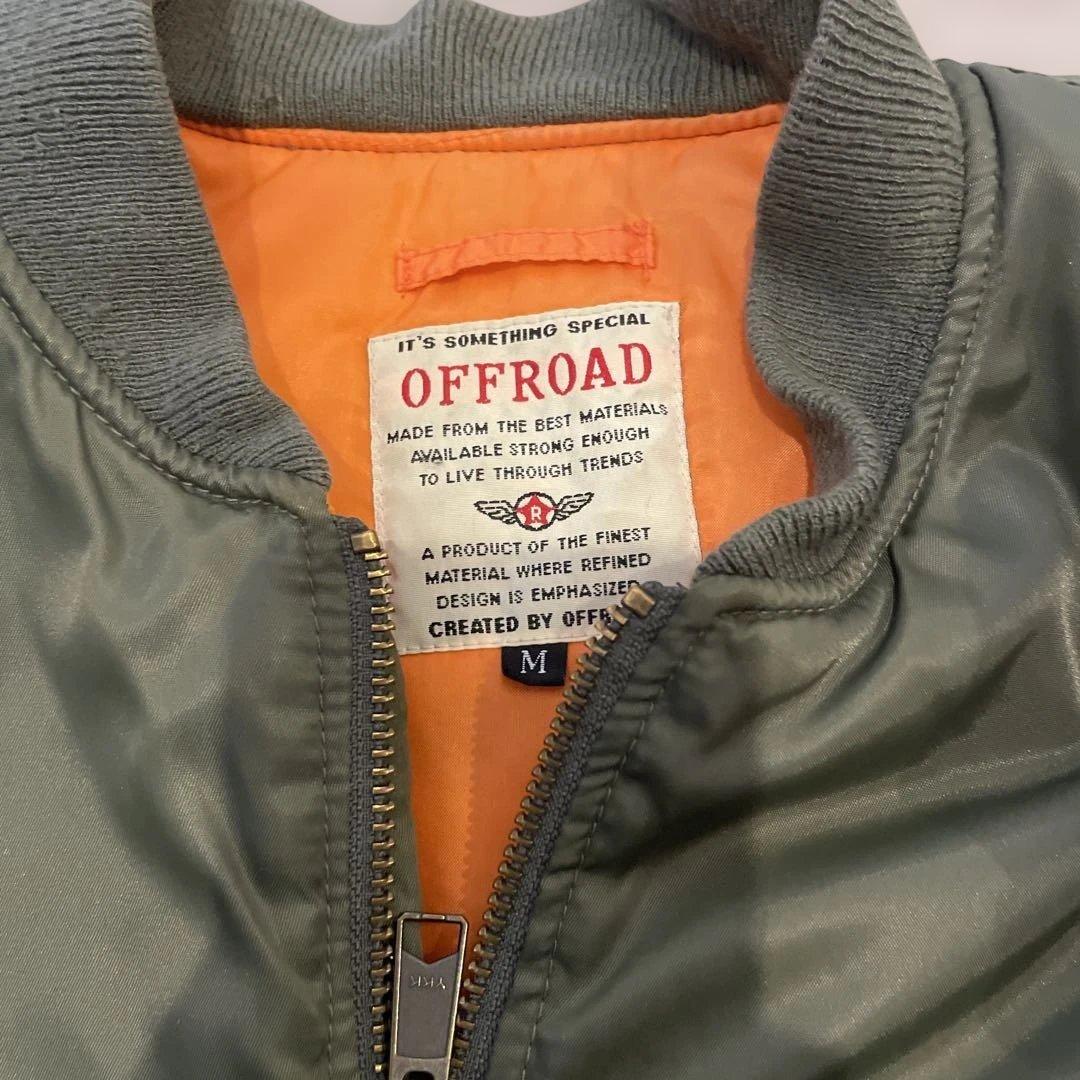 90S OFFROAD MA-1 フライトジャケット 短丈 サイズM