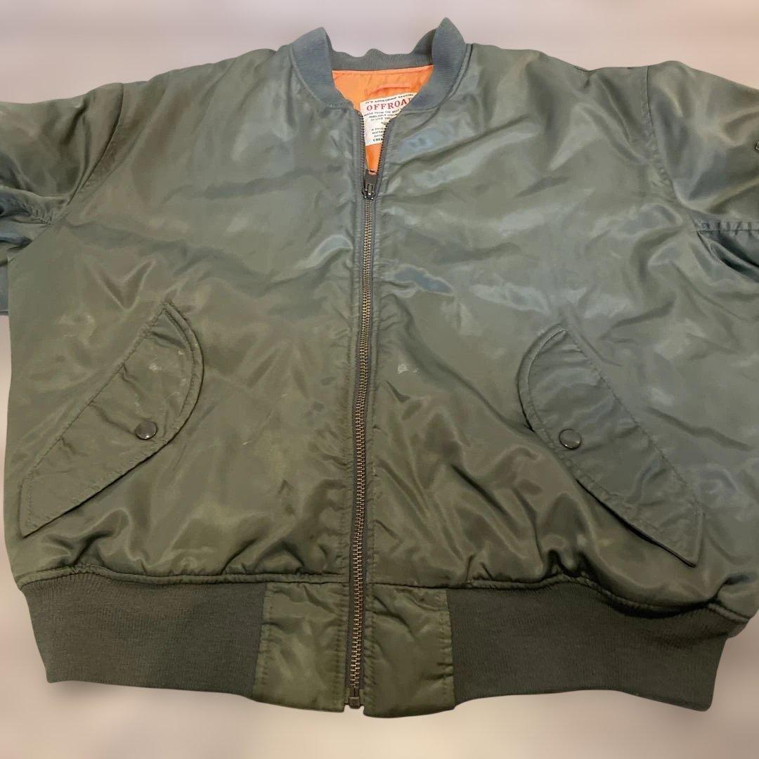 90S OFFROAD MA-1 フライトジャケット 短丈 サイズM