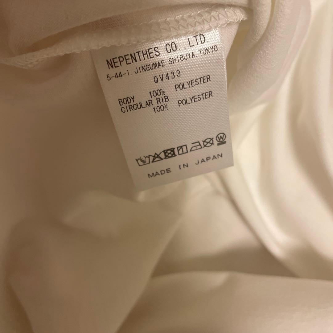 Needles 蝶グラフィック Tシャツ XS ホワイト