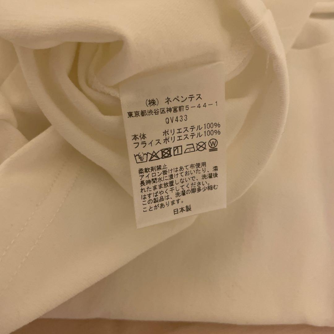 Needles 蝶グラフィック Tシャツ XS ホワイト