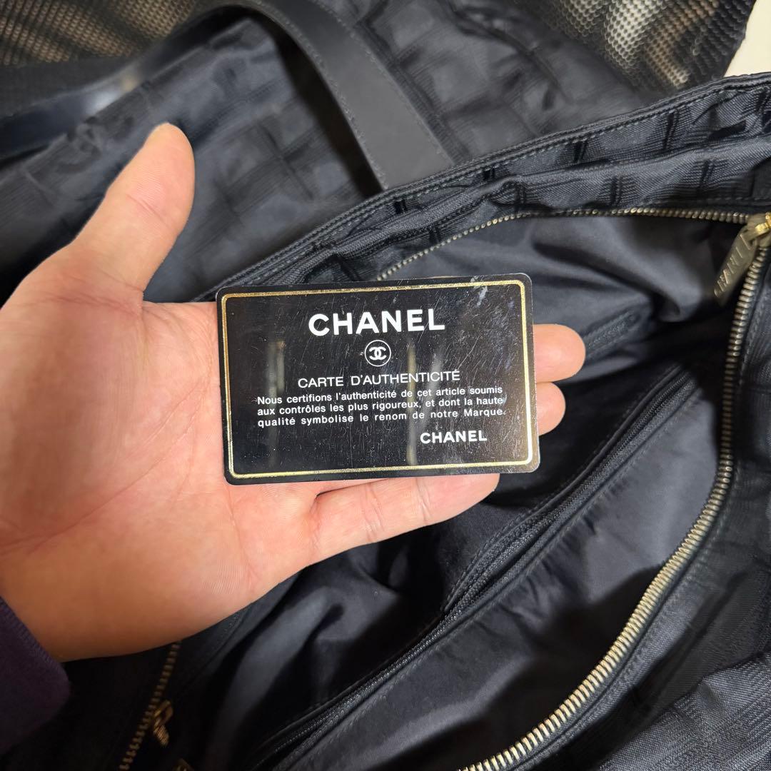 極美品✨CHANEL　シャネル　ニュートラベルライン トートバッグ　GM