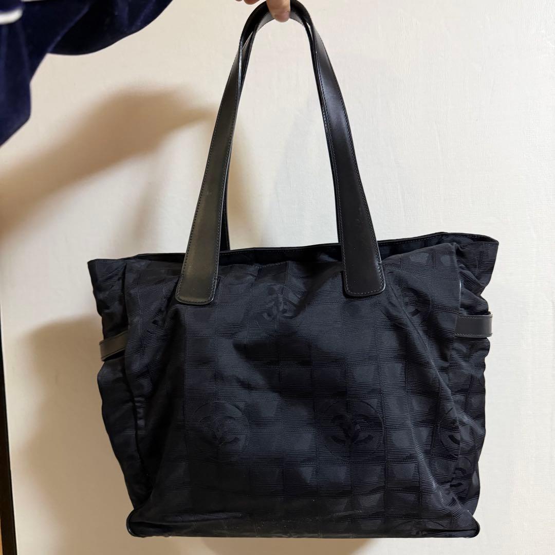 極美品✨CHANEL　シャネル　ニュートラベルライン トートバッグ　GM