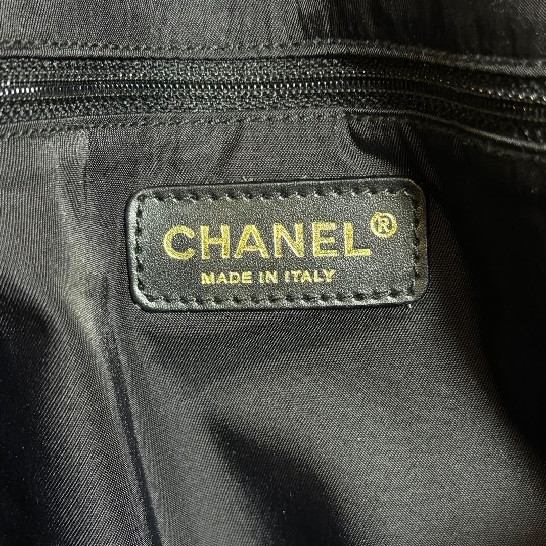 極美品✨CHANEL　シャネル　ニュートラベルライン トートバッグ　GM