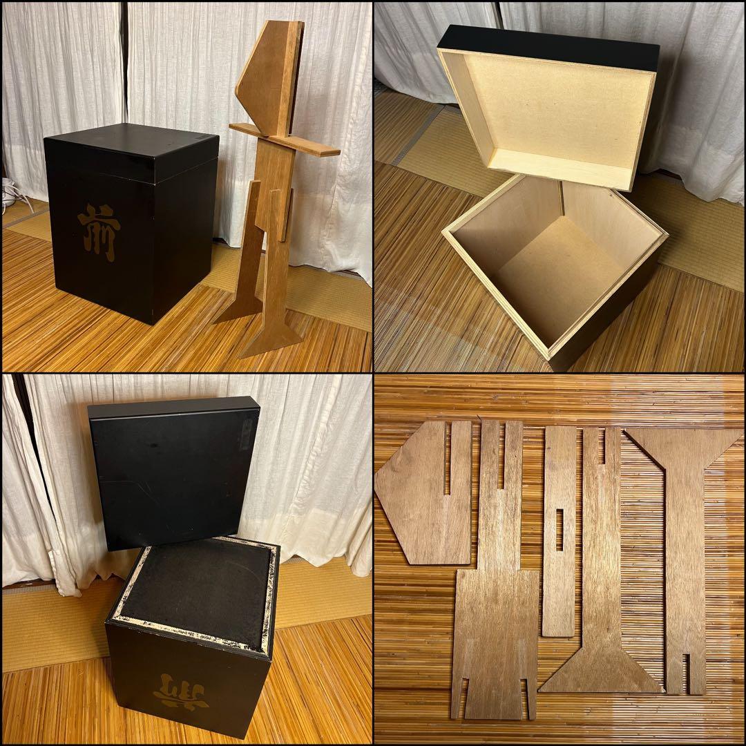 【希少•未着用】萌黄色（緑）縅糸 鉄地黒胴当世具足 【甲冑 等身大】 鎧 一式