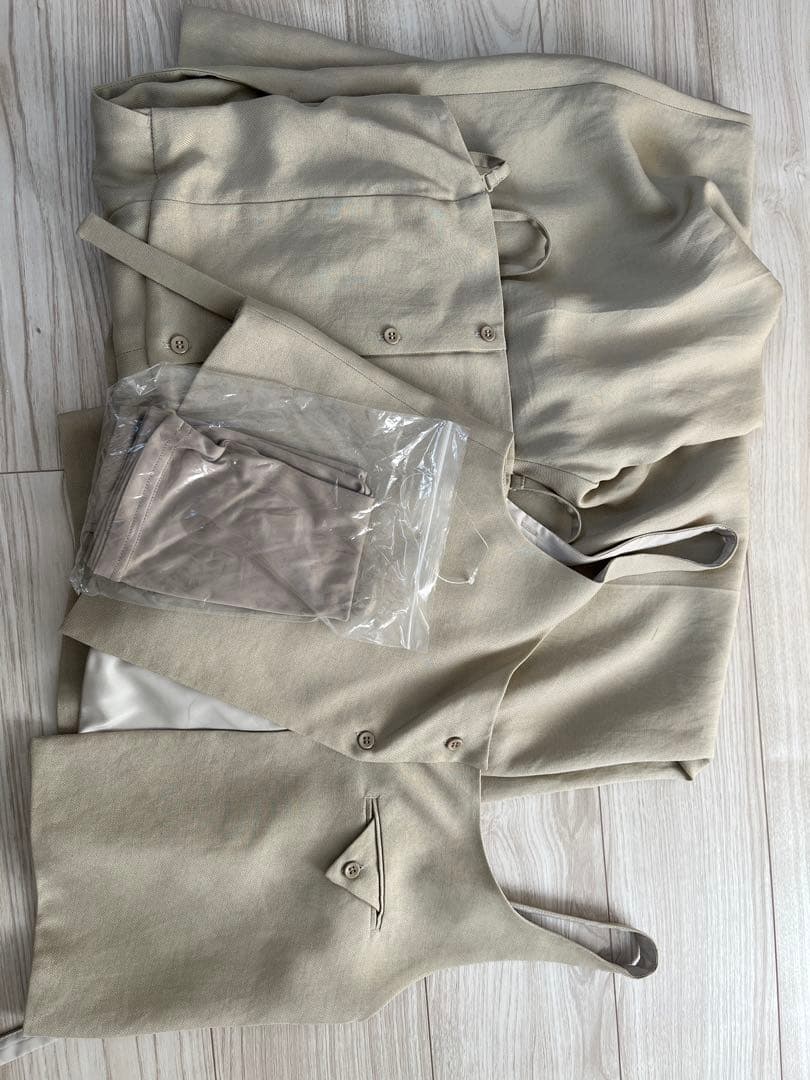 【最終値下げ】Ameri VEST SET BARE TOP ROMPERS