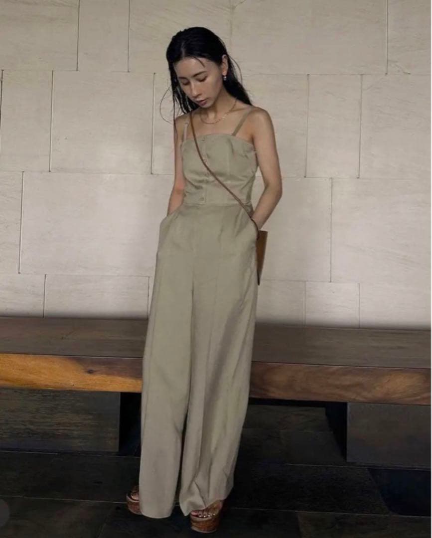 【最終値下げ】Ameri VEST SET BARE TOP ROMPERS