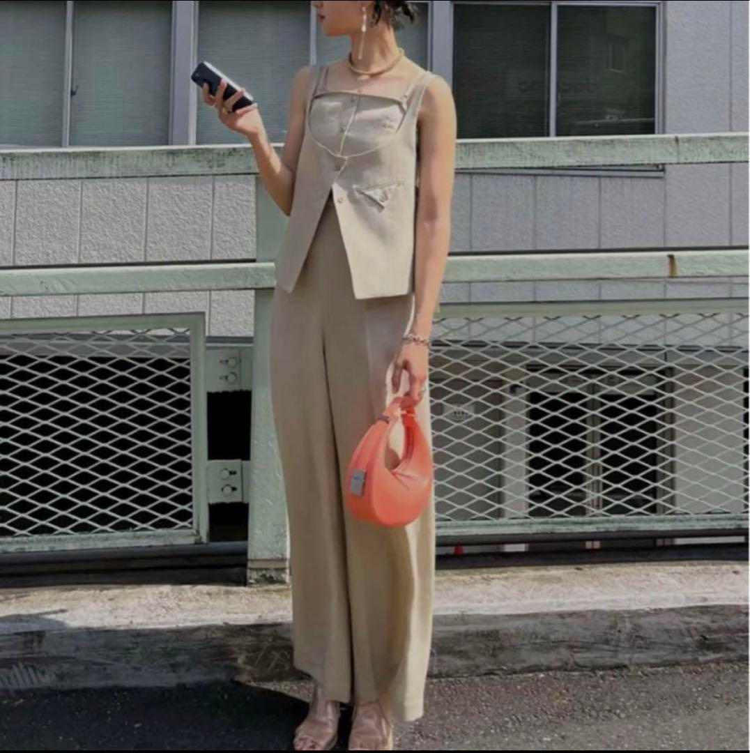 【最終値下げ】Ameri VEST SET BARE TOP ROMPERS