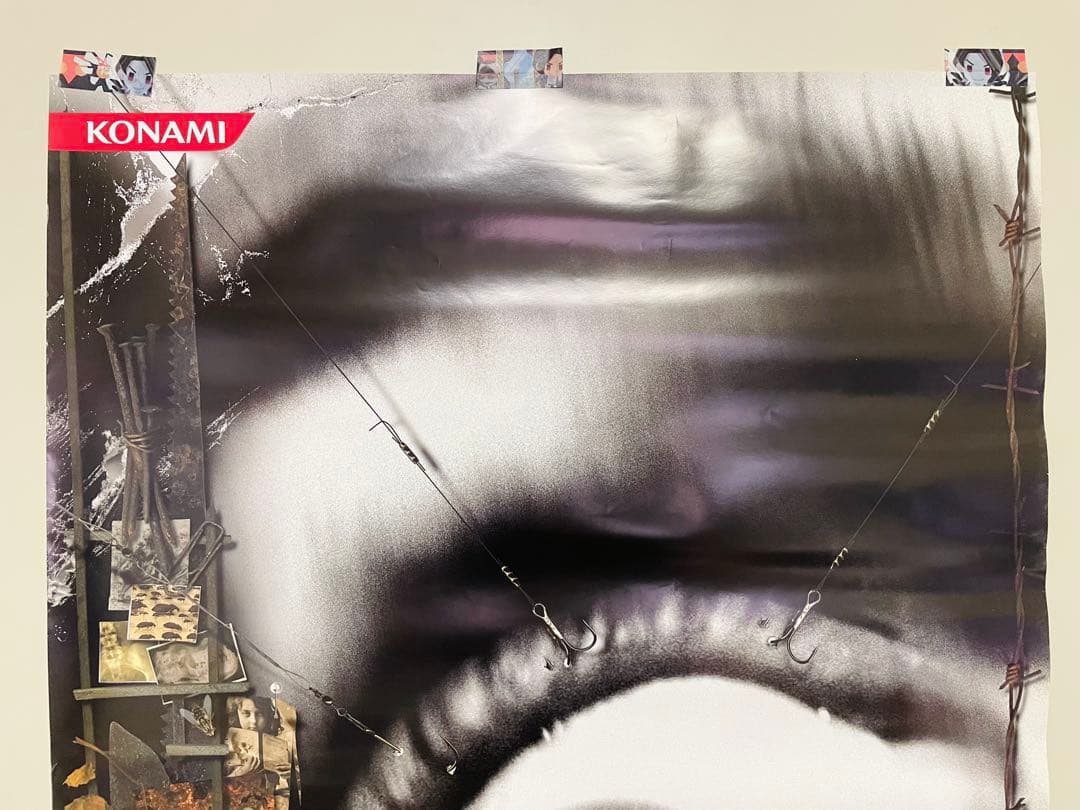 希少！★ サイレントヒル3 ポスター2枚セット A1 ヘザー 目のアップ