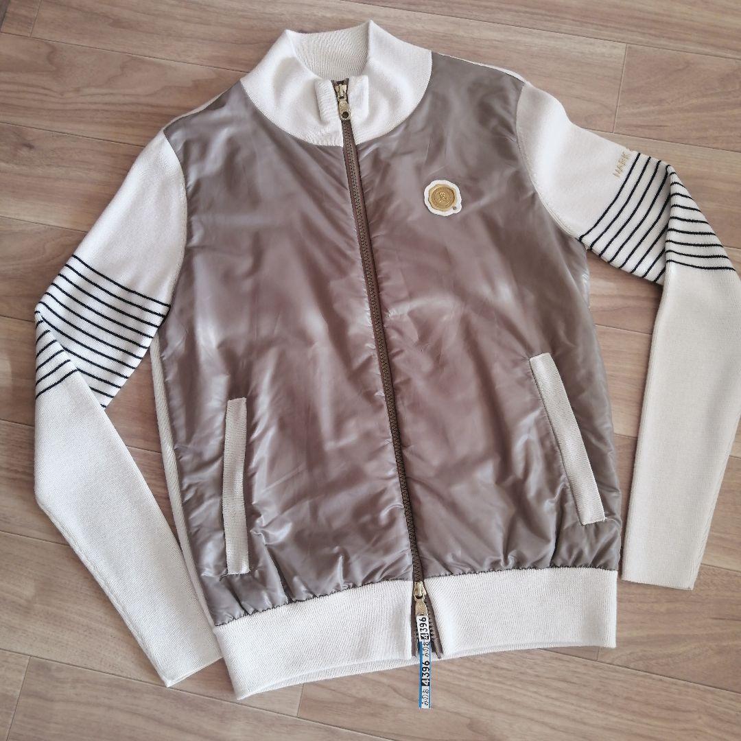 極美品✨️MARK & LONA ジャケット グレー/ホワイト