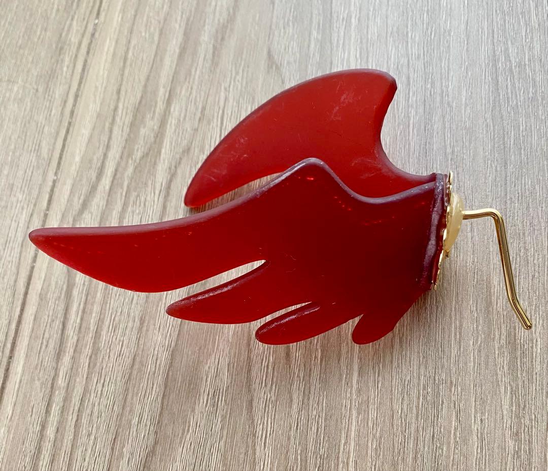 新品！リリコラム ツノカチュ/天使の羽 赤堕天使カラー