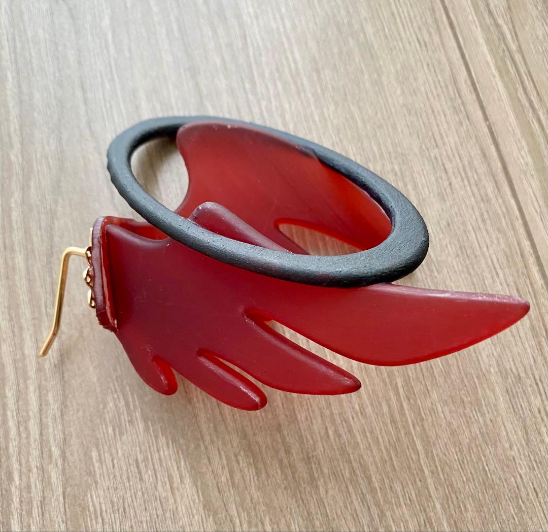 新品！リリコラム ツノカチュ/天使の羽 赤堕天使カラー