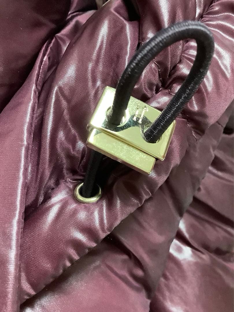 HERNO ヘルノ　レディスダウンベスト　ロング丈　フード付き　サイズ42