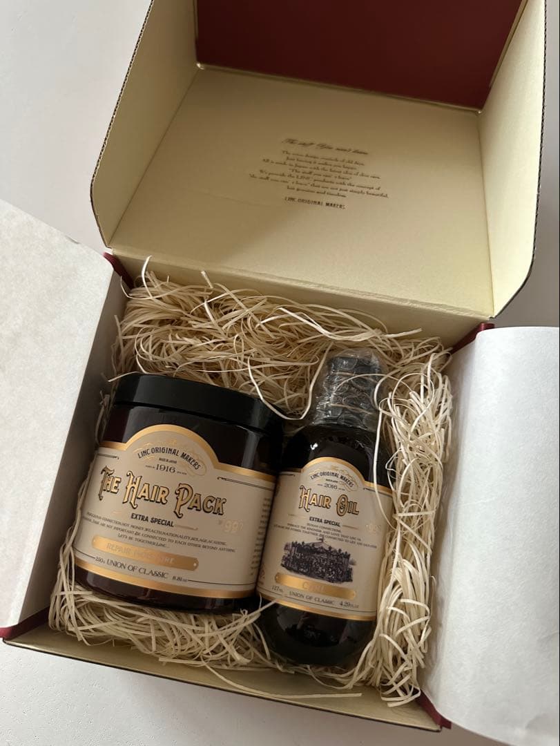 正規品 LINC リンクオリジナルメーカーズ ヘアオイル＆ヘアパックセット997