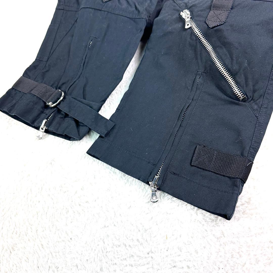 03AW ドルチェ&ガッパーナ カーゴパンツ パラシュート　ジップパンツ L