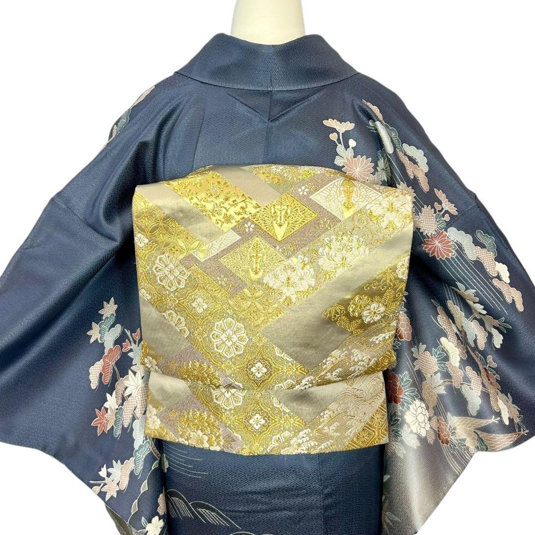 うめ　訪問着　付下げ　着物