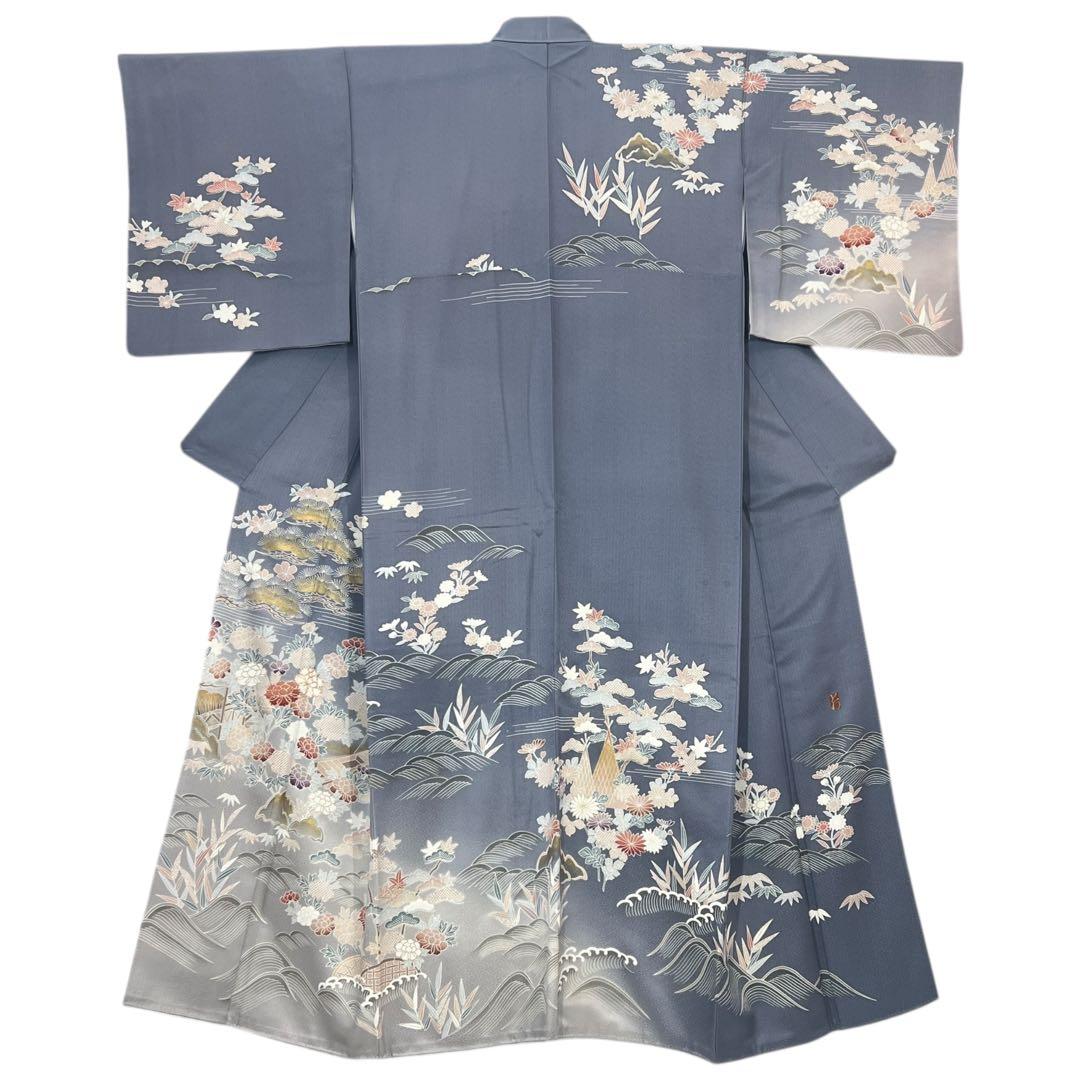 うめ　訪問着　付下げ　着物