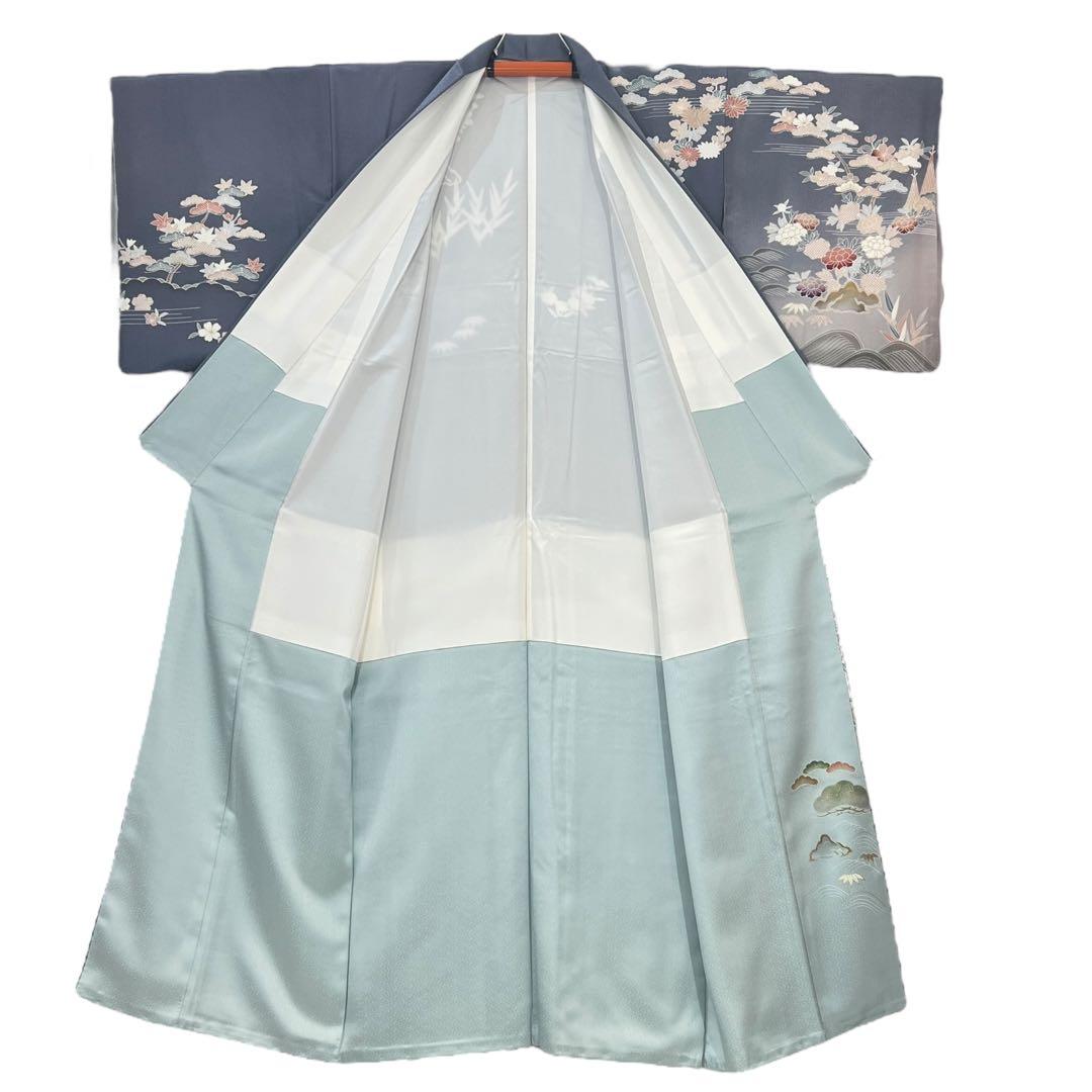 うめ　訪問着　付下げ　着物