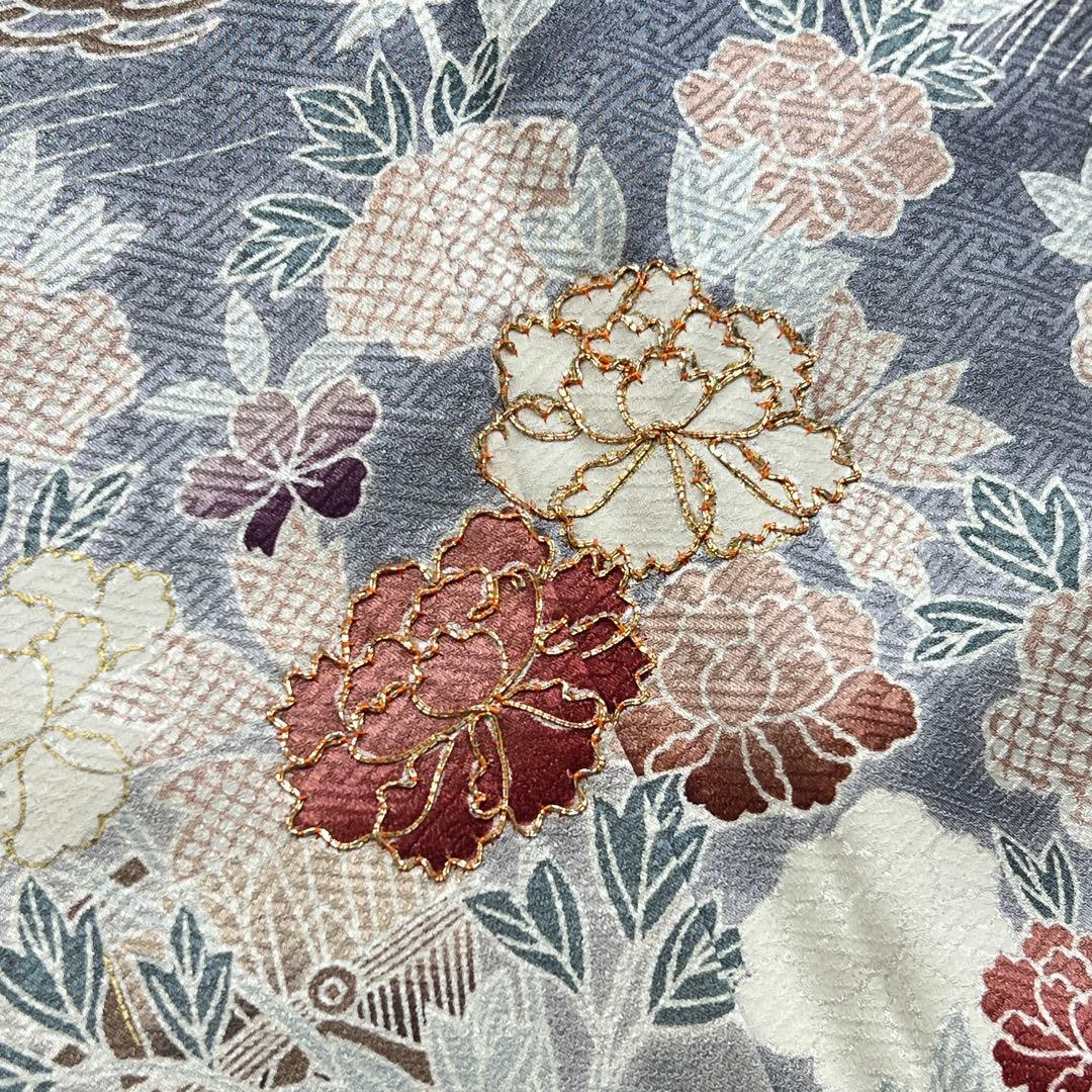 うめ　訪問着　付下げ　着物