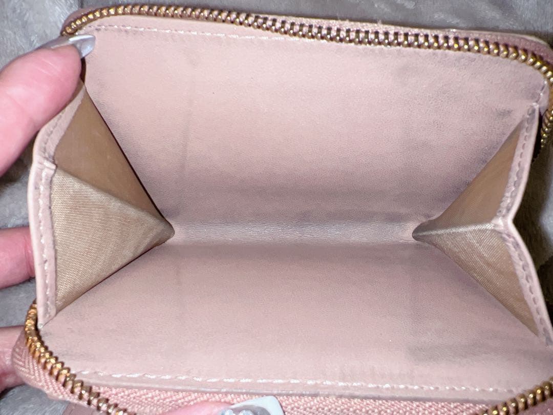 Christian Dior 二つ折り財布 ピンク