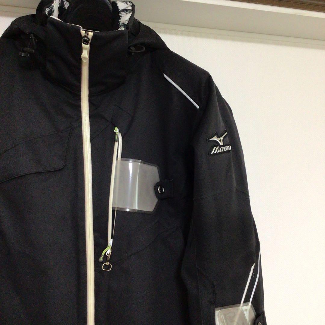 パープー　Mizuno スキーウェア ブラック　メンズ　S