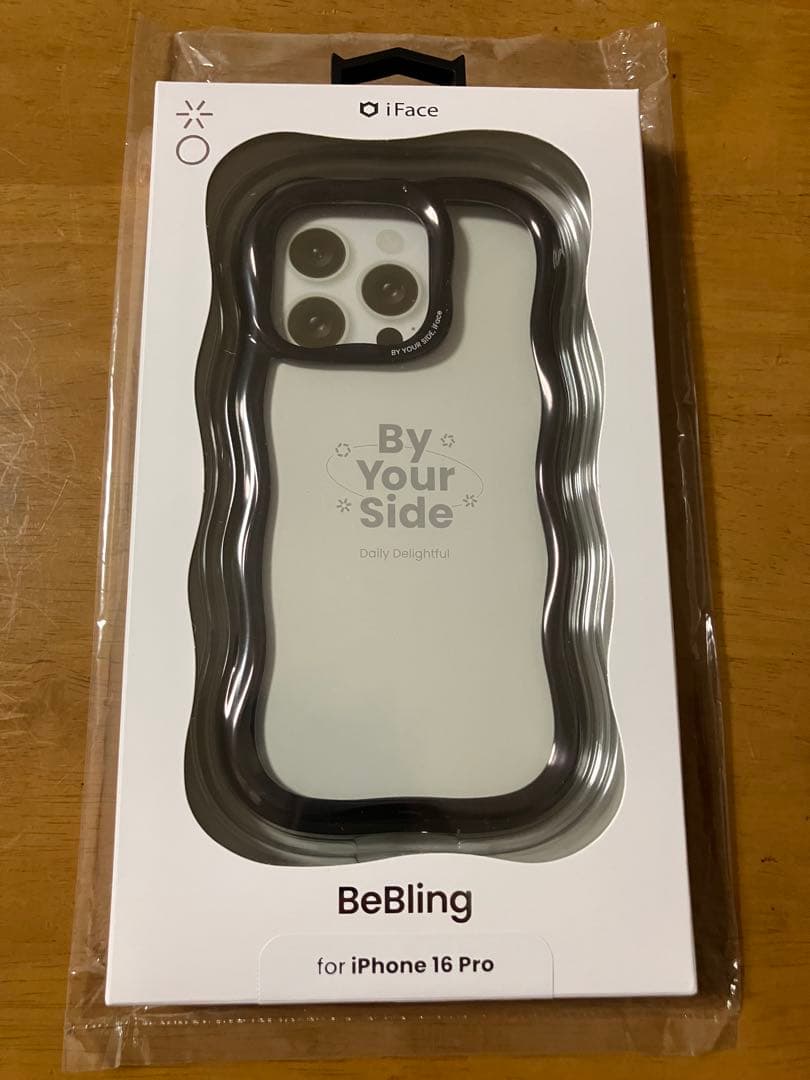 新品iPhone16proブラックとリングセット