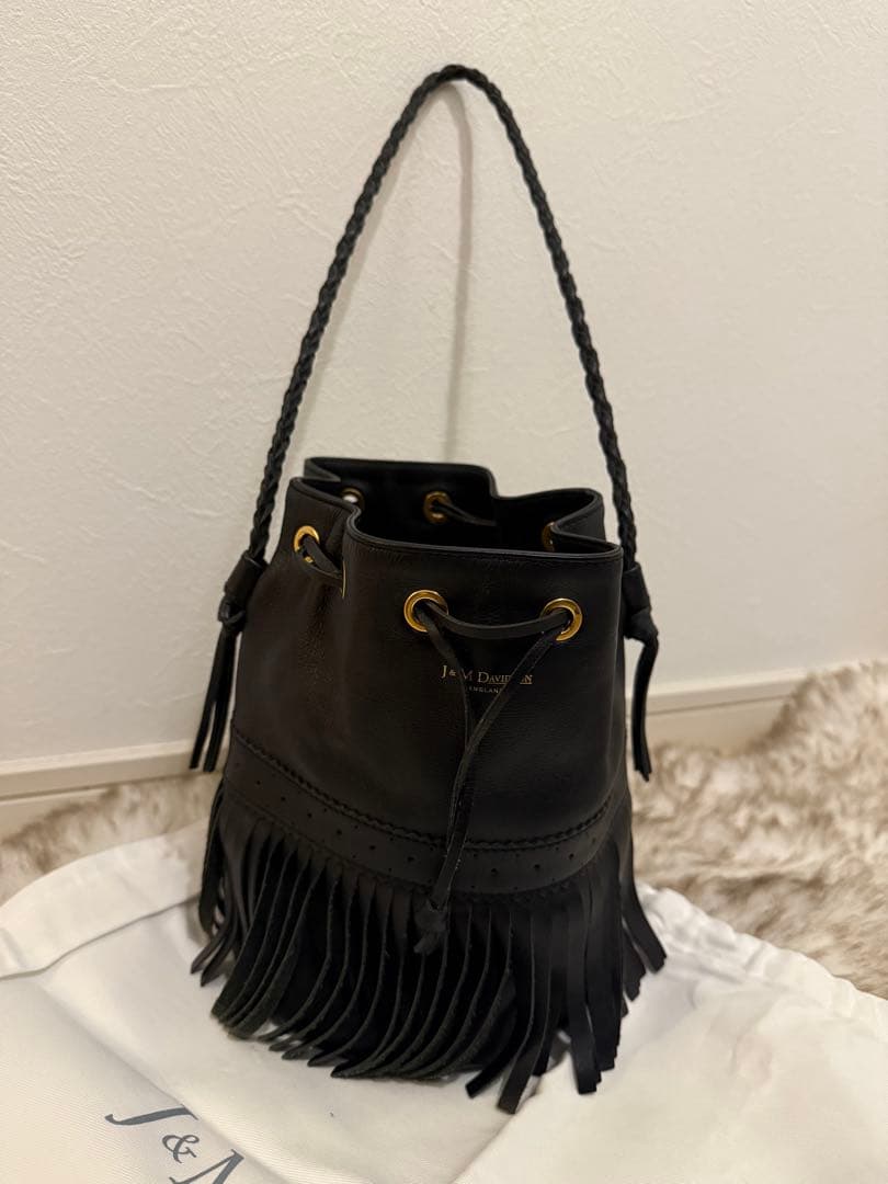 J&M DAVIDSON フリンジ カーニバル　ブラック　美品