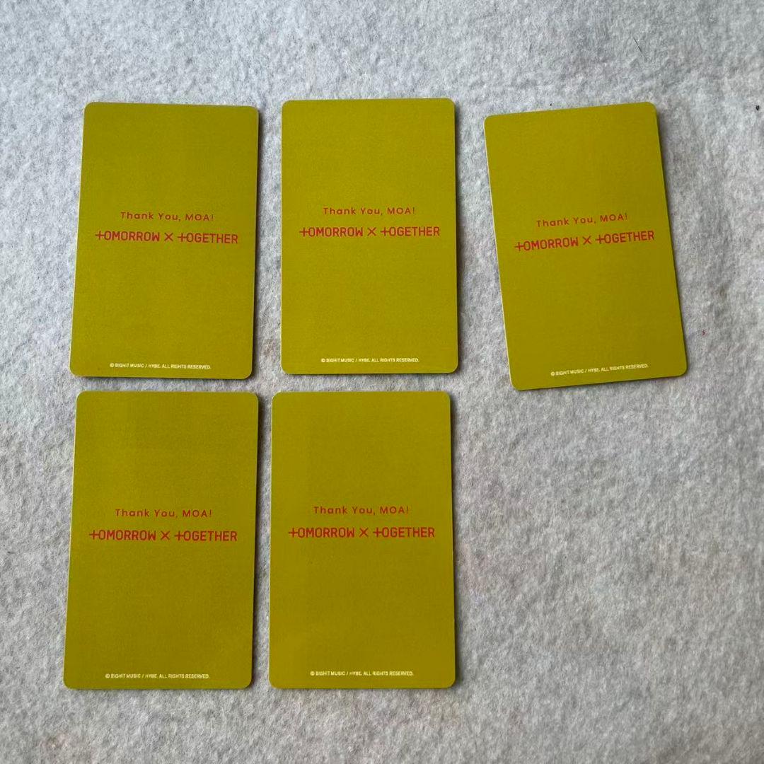 TXT トゥバ 2025 アンケート FC トレカ 5枚