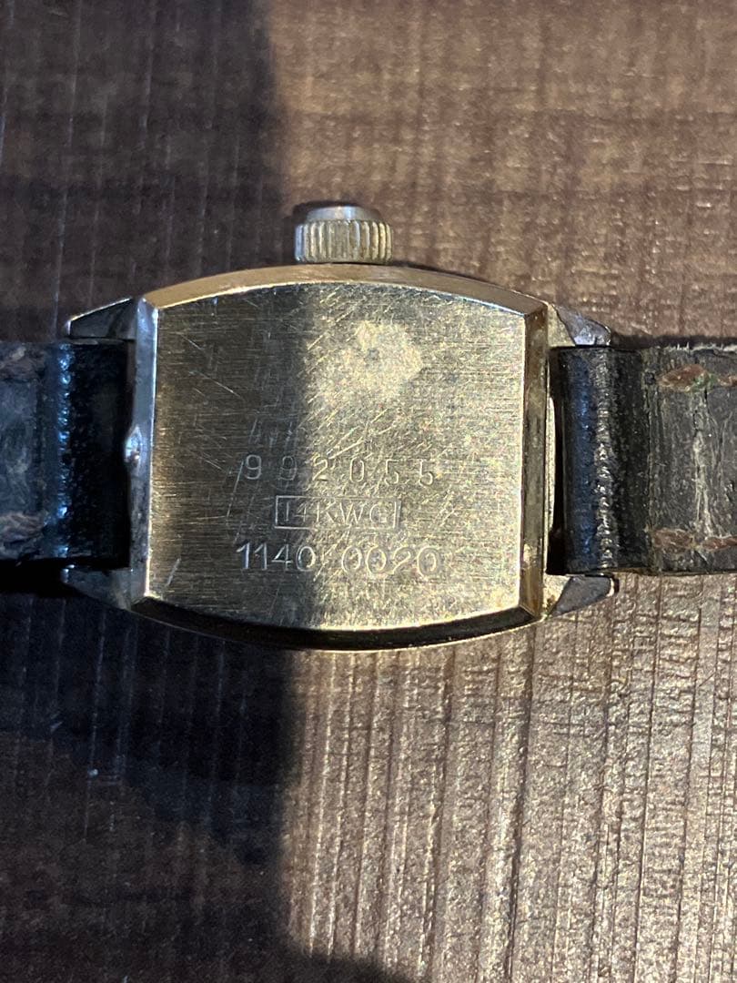 SEIKO セイコー ヴィンテージ 腕時計 14K WG刻印あり 不動 要整備