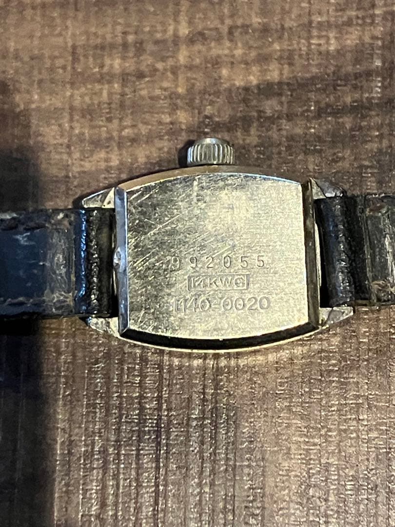 SEIKO セイコー ヴィンテージ 腕時計 14K WG刻印あり 不動 要整備
