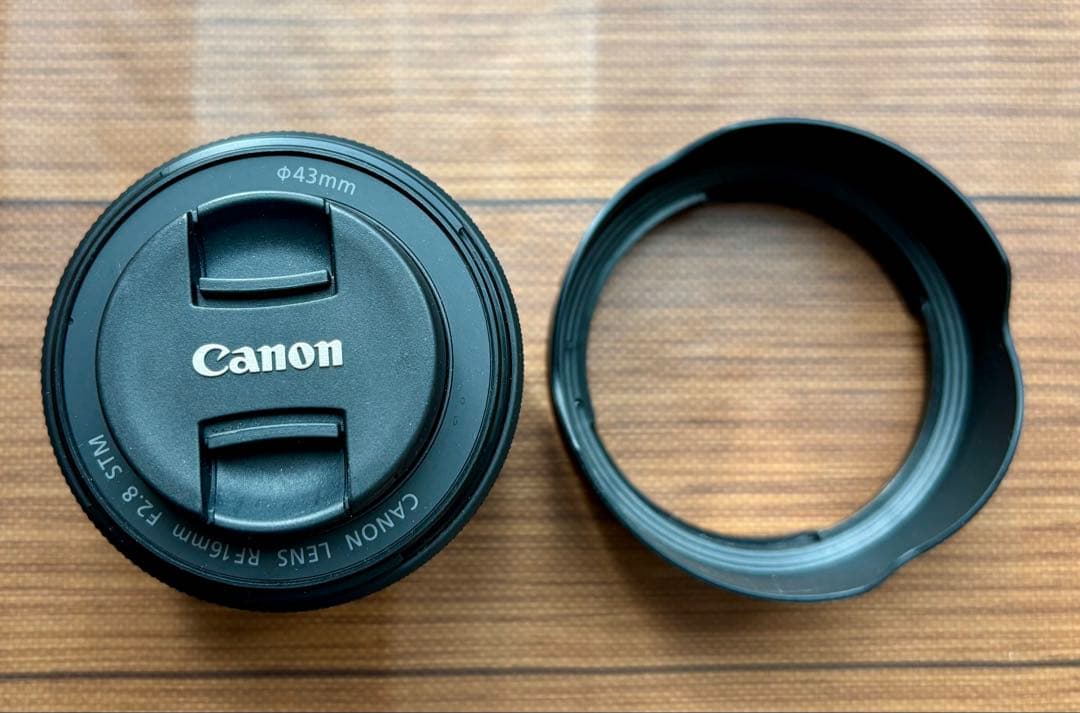 Canon RF 16mm F2.8 STM レンズ フード＆フィルター付き