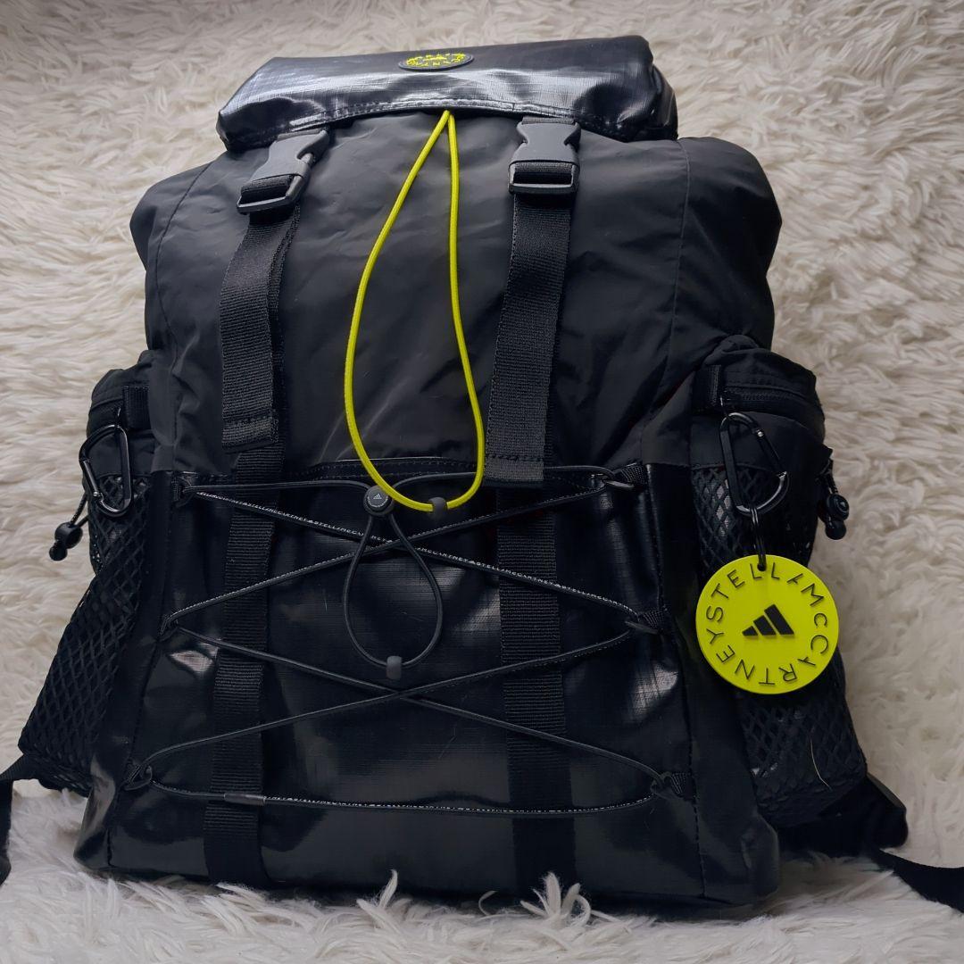 美品✨ステラマッカートニー アディダス コラボ リュック ナイロン 黒 大容量