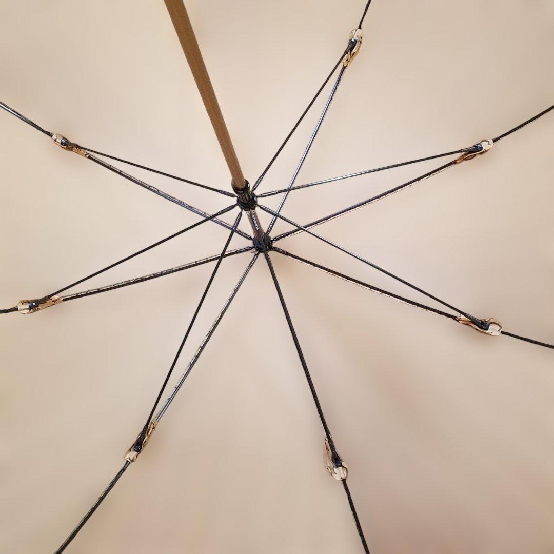 【極美品・希少】CELINE 傘 トリオンフ 総柄 ベージュ ゴールド金具