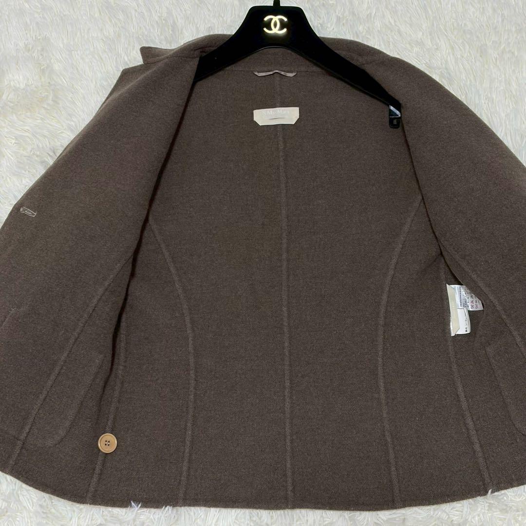 美品 S Max Mara クチートアマーノ XL ジャケット ダブルフェイス