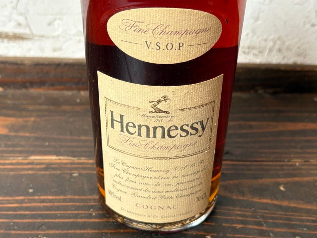 未開封 ヘネシー Hennessy VSOP 750ml ブランデー